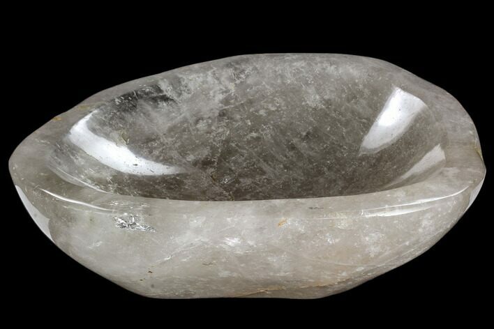 Polished Quartz Bowl - Madagascar #120164